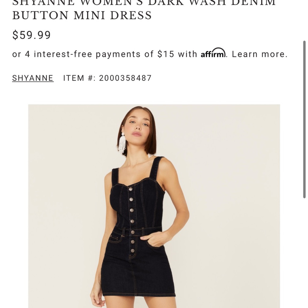 Denim Dress